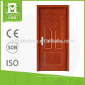 China simple teak wood interior design wood door